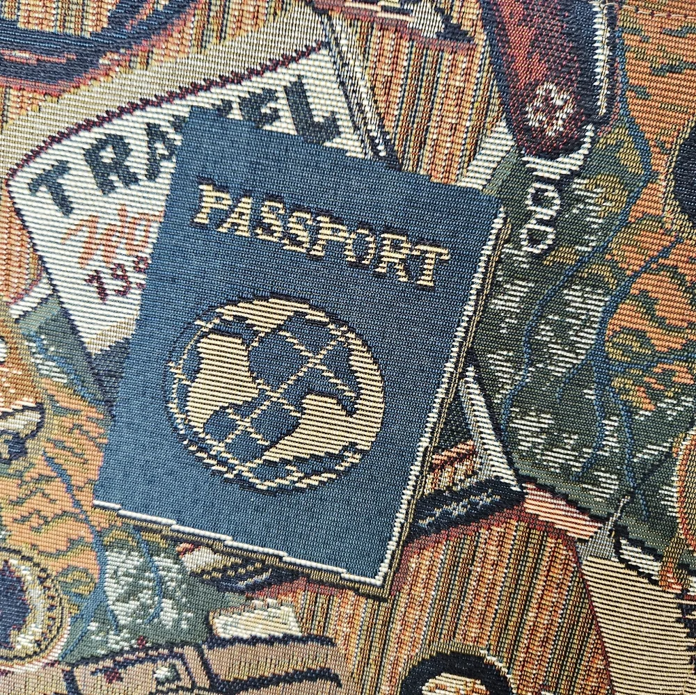 Creative Memories Passport Tapestry Scrapbook Album 12x12 | Retired NIB